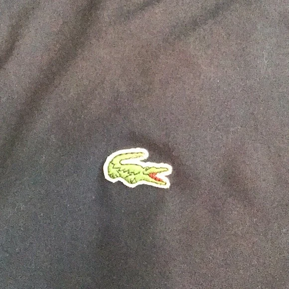 Lacoste blue jacket size XL with plaid lining used good condition - Picture 4 of 8